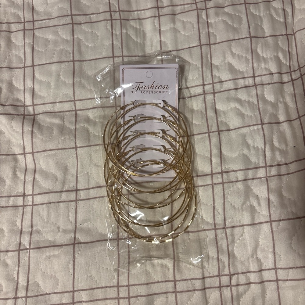 Gold Hoop Earring